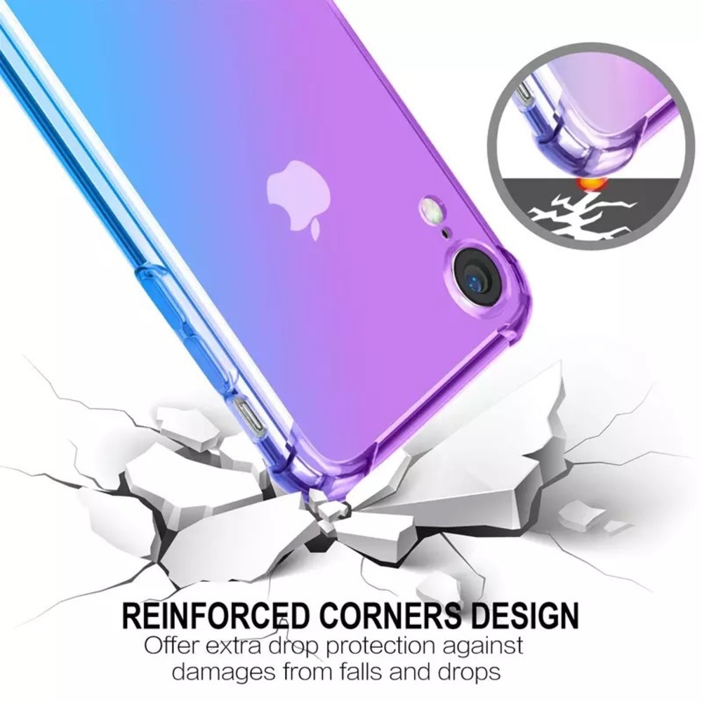 iPhone 11/Pro/Pro Max Pink Purple Protective Case - Picture 2 of 7
